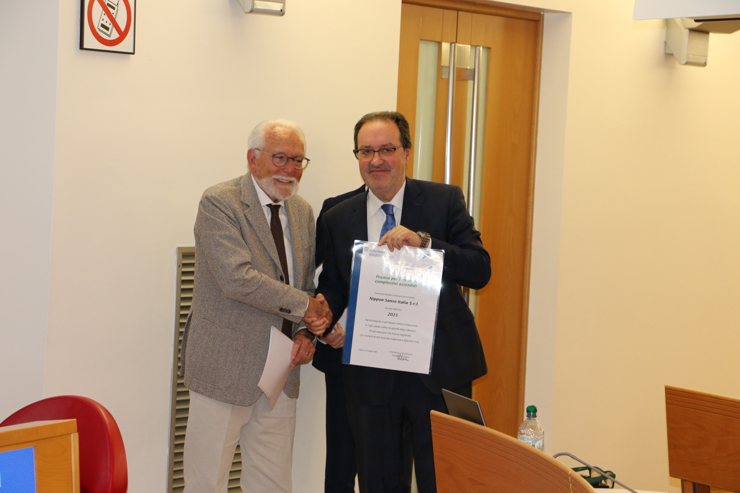 Consegna del premio Assogastecnici 2025 per i risultati di sicurezza