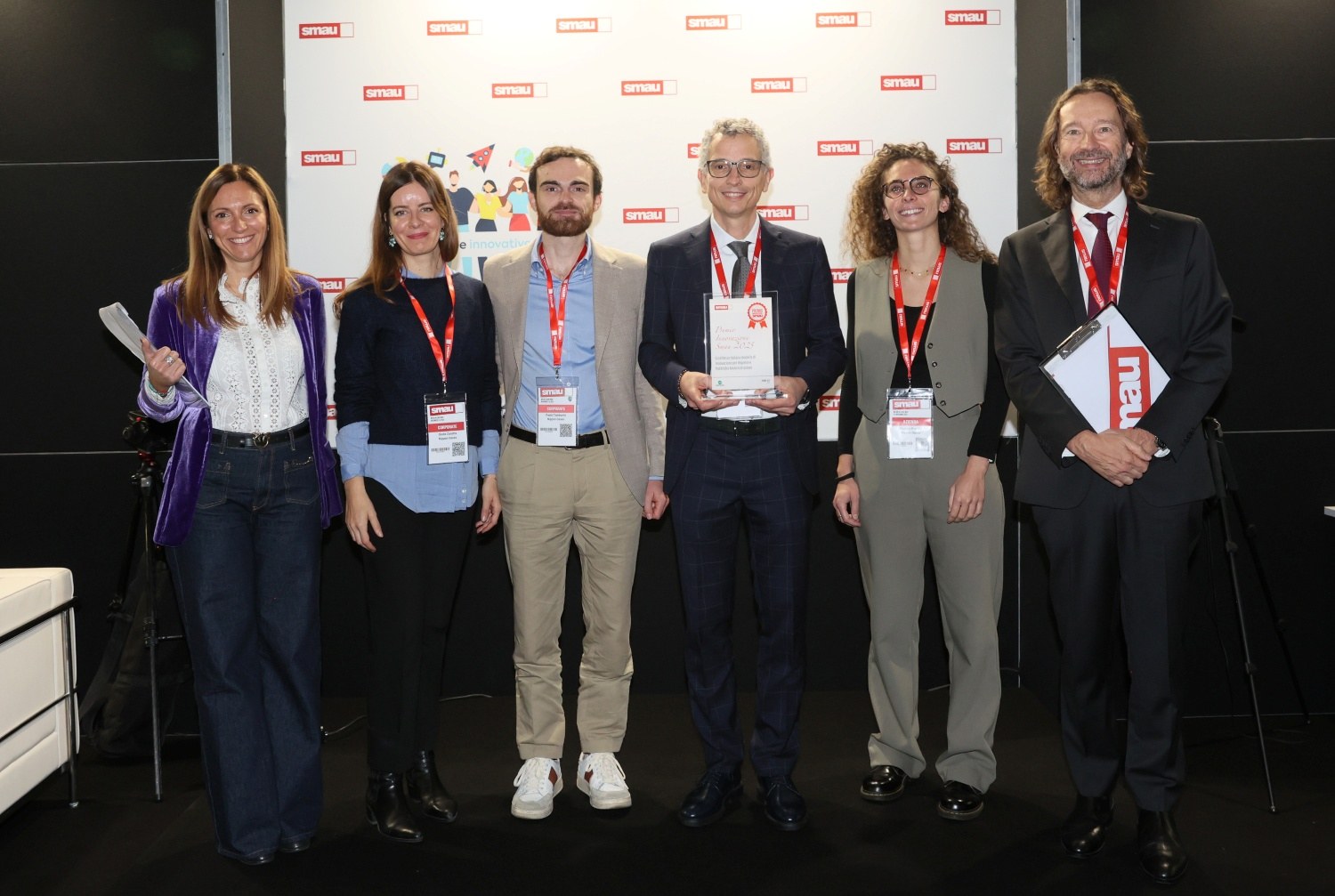 Team Nippon Sanso con il Premio Innovazione Smau