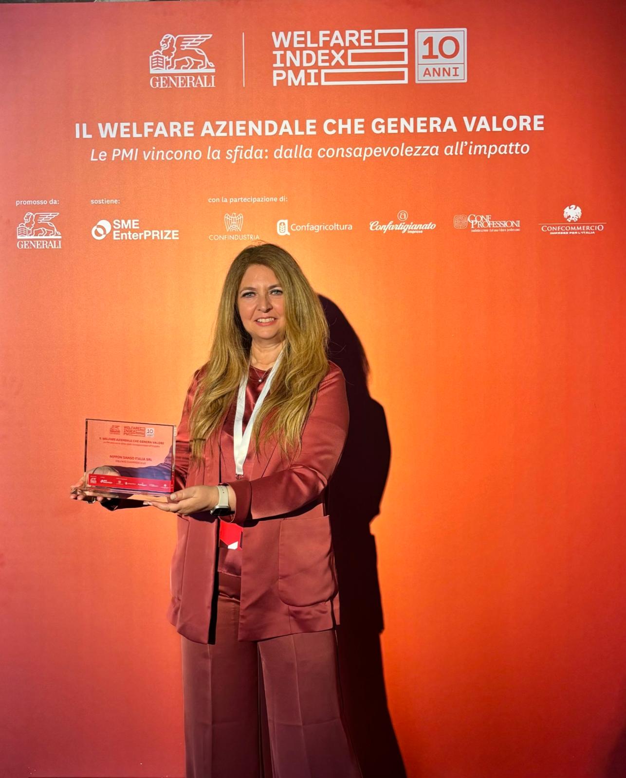 Premiazione Welfare Index PMI 2025 – Nippon Sanso Italia tra le Imprese Welfare Champion