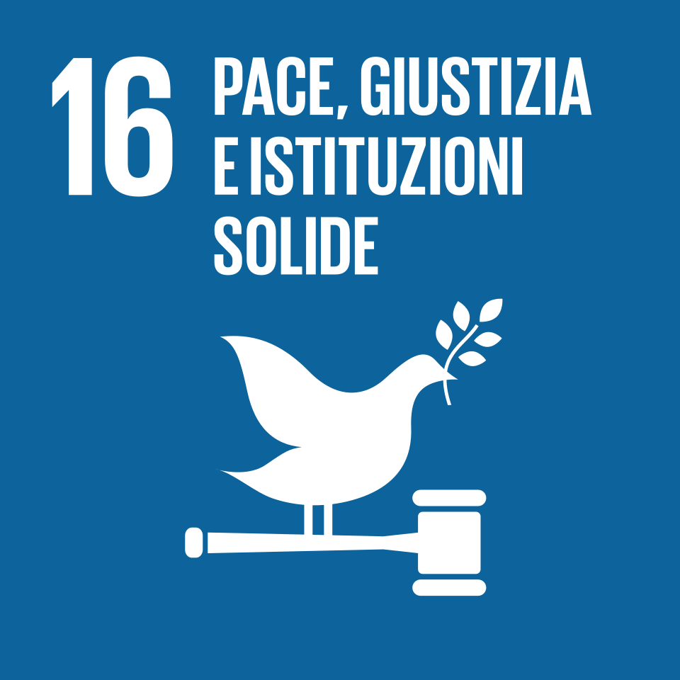 Obiettivo di sviluppo sostenibile 16: Pace, giustizia e istituzioni solide